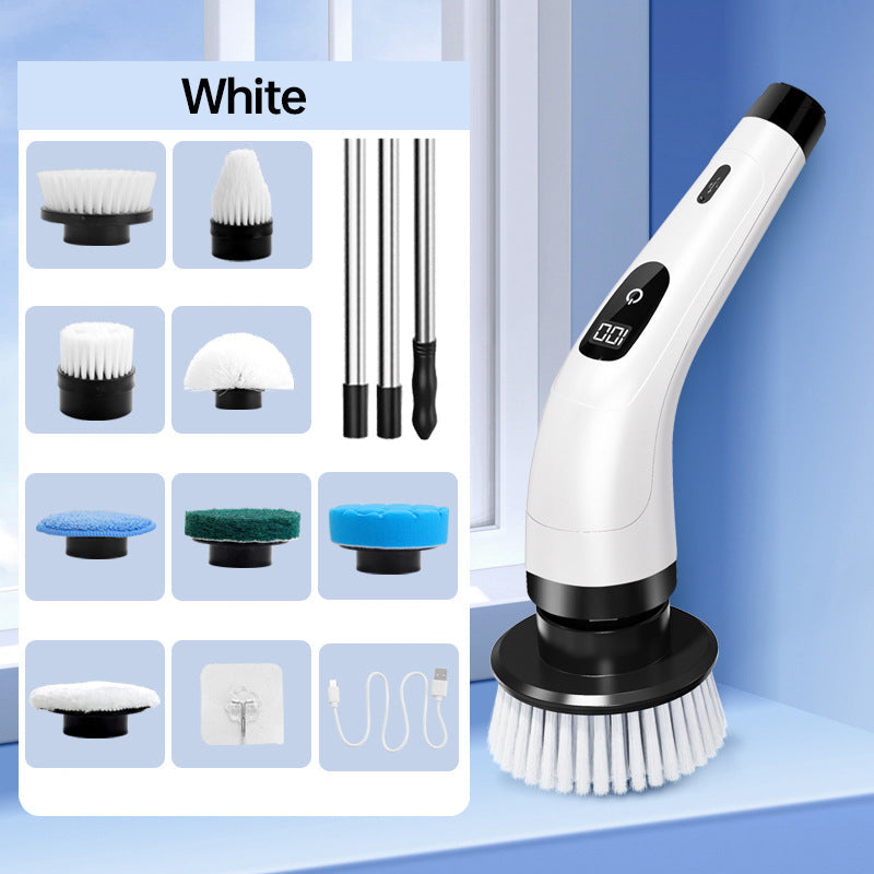 Electric Spin Scrubber, Cordless Bath Tub Power Scrubber
