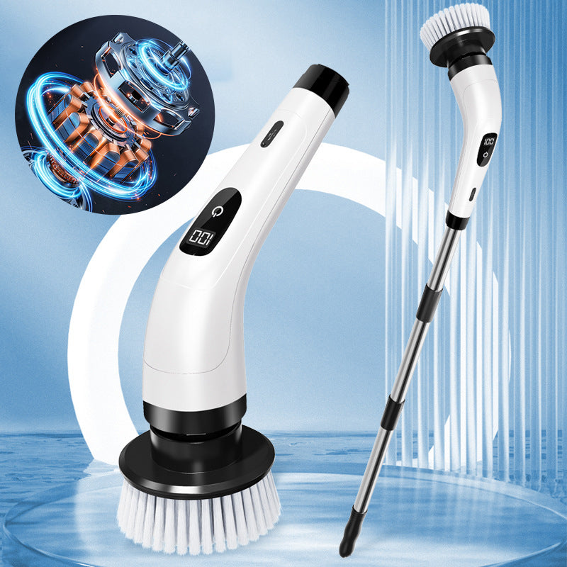 Electric Spin Scrubber, Cordless Bath Tub Power Scrubber