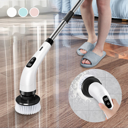 Electric Spin Scrubber, Cordless Bath Tub Power Scrubber