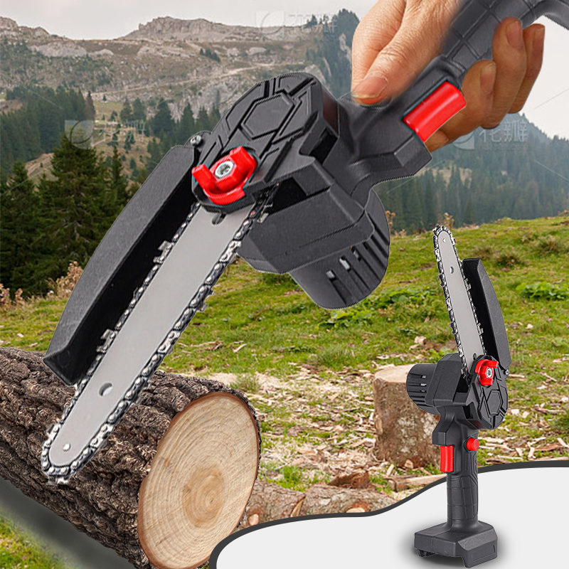 🪓 Brushless portable mini saw—powerful motor, lightweight and ergonomic. 🌳🔋