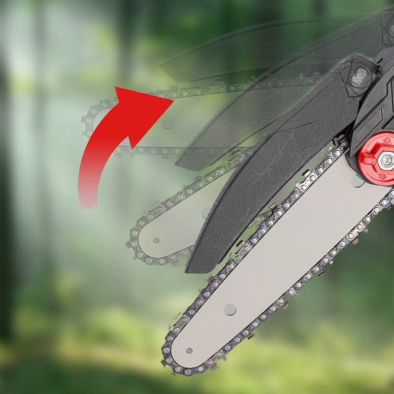 🪓 Brushless portable mini saw—powerful motor, lightweight and ergonomic. 🌳🔋