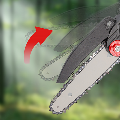 🪓 Brushless portable mini saw—powerful motor, lightweight and ergonomic. 🌳🔋