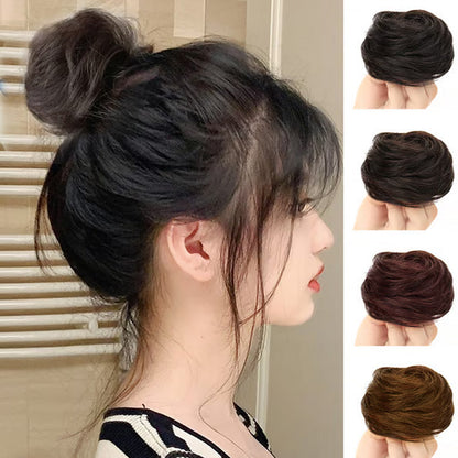 🏆🔥✨ Create a chic, effortless bun in no time at all 💖