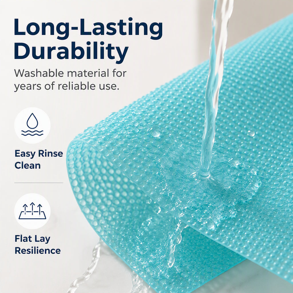 🧊🛡️ Waterproof Fridge Shelf Liners – Non-slip, easy-clean & food-safe✨