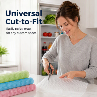 🧊🛡️ Waterproof Fridge Shelf Liners – Non-slip, easy-clean & food-safe✨