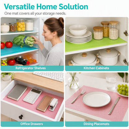 🧊🛡️ Waterproof Fridge Shelf Liners – Non-slip, easy-clean & food-safe✨