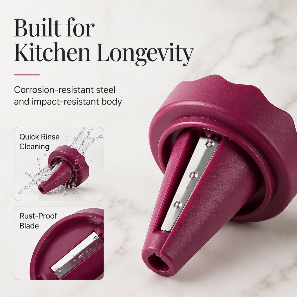 🥕✨ Manual Vegetable Spiralizer and Curler for Rose Flower Carving🌹🍽️