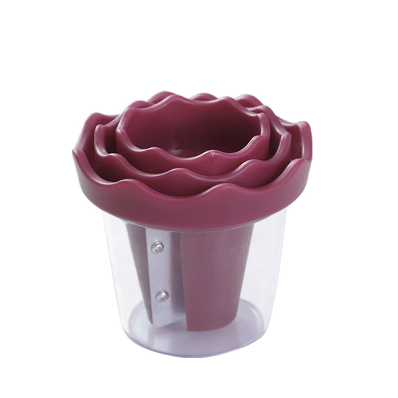 🥕✨ Manual Vegetable Spiralizer and Curler for Rose Flower Carving🌹🍽️