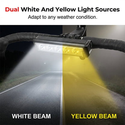 🚴 2000-Lumen Rechargeable Bike Light for Night Riding