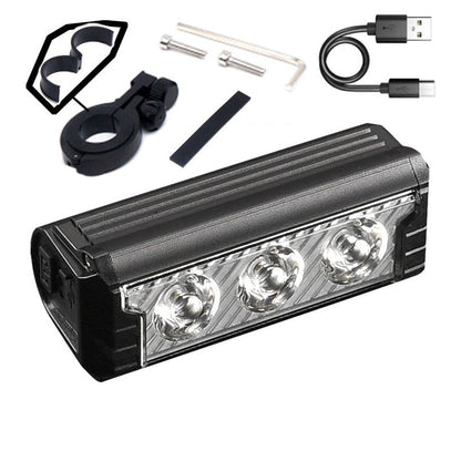 🚴 2000-Lumen Rechargeable Bike Light for Night Riding