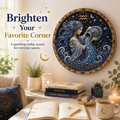 ♈✨ Premium 3D Pearl 12 Zodiac Signs Art Kit | DIY Handmade Astrology Decor 🌙💎