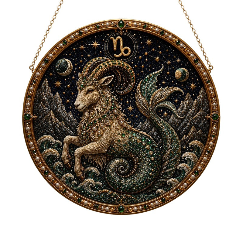 ♈✨ Premium 3D Pearl 12 Zodiac Signs Art Kit | DIY Handmade Astrology Decor 🌙💎