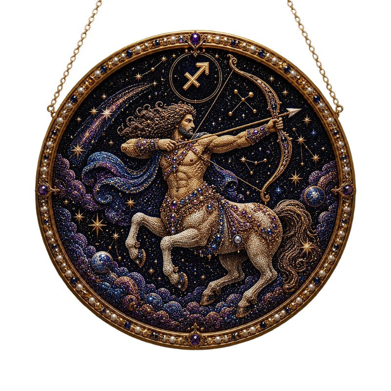 ♈✨ Premium 3D Pearl 12 Zodiac Signs Art Kit | DIY Handmade Astrology Decor 🌙💎