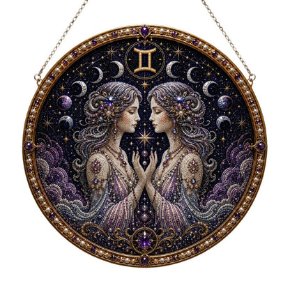 ♈✨ Premium 3D Pearl 12 Zodiac Signs Art Kit | DIY Handmade Astrology Decor 🌙💎