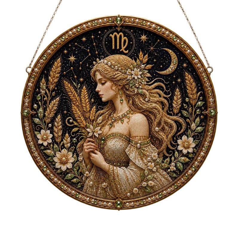 ♈✨ Premium 3D Pearl 12 Zodiac Signs Art Kit | DIY Handmade Astrology Decor 🌙💎