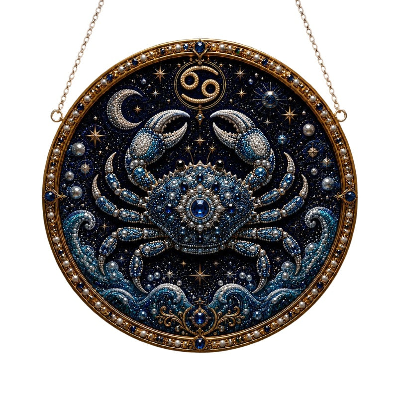♈✨ Premium 3D Pearl 12 Zodiac Signs Art Kit | DIY Handmade Astrology Decor 🌙💎