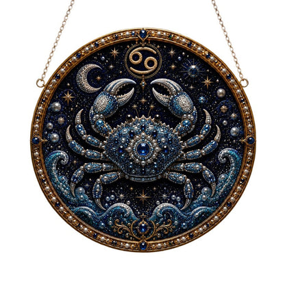 ♈✨ Premium 3D Pearl 12 Zodiac Signs Art Kit | DIY Handmade Astrology Decor 🌙💎