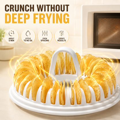 DIY Microwave Potato Chip Maker – Make Crispy Homemade Chips in Minutes