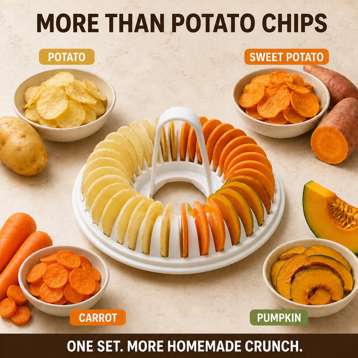 DIY Microwave Potato Chip Maker – Make Crispy Homemade Chips in Minutes
