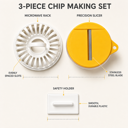 DIY Microwave Potato Chip Maker – Make Crispy Homemade Chips in Minutes