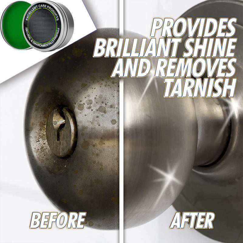 Polish Any Metal Instantly! No-Scrub Anti-Rust Mirror Wax