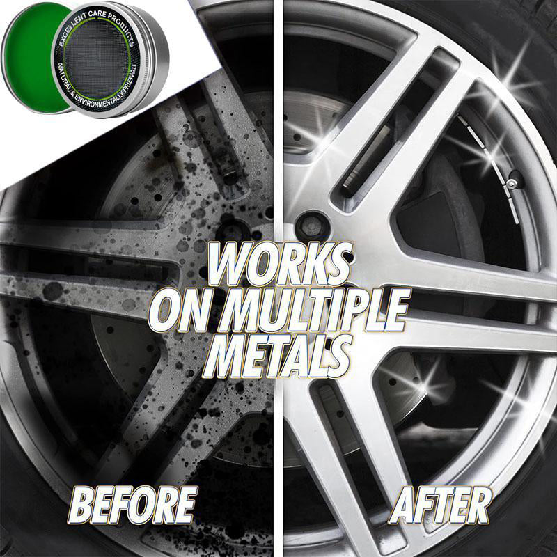 Polish Any Metal Instantly! No-Scrub Anti-Rust Mirror Wax