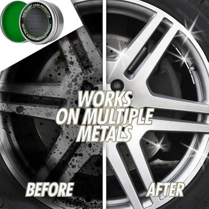 Polish Any Metal Instantly! No-Scrub Anti-Rust Mirror Wax