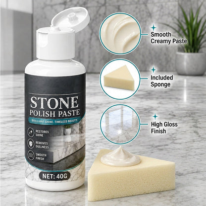 Shiny Stone Polish Cream for Marble Surfaces