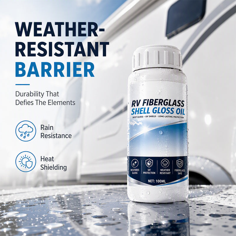 🚐✨ RV Fiberglass Shine Restorer – Revive Gloss & Protect the Finish