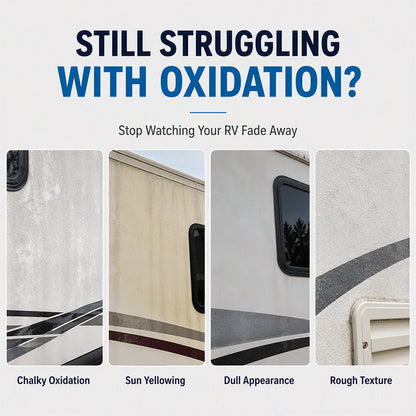 🚐✨ RV Fiberglass Shine Restorer – Revive Gloss & Protect the Finish