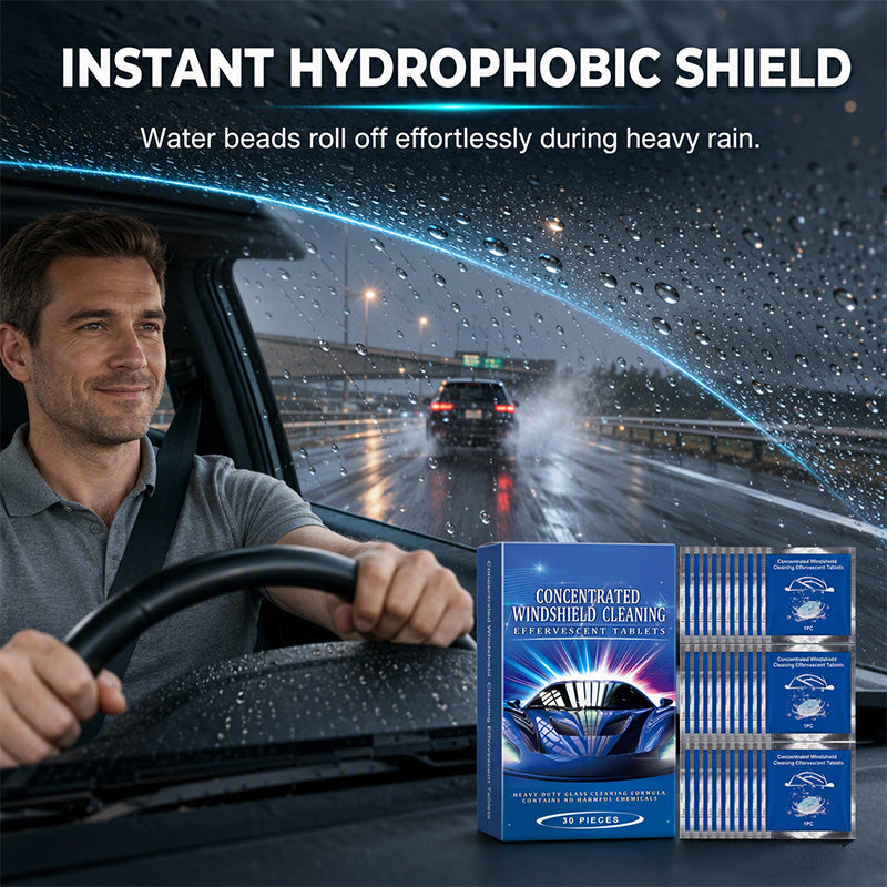 Car Windshield Cleaning Effervescent Tablets