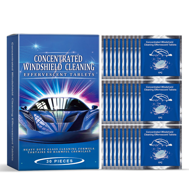 Car Windshield Cleaning Effervescent Tablets