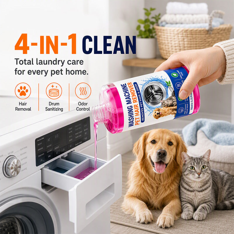 🐾 Pet Hair Laundry & Washer Cleaner