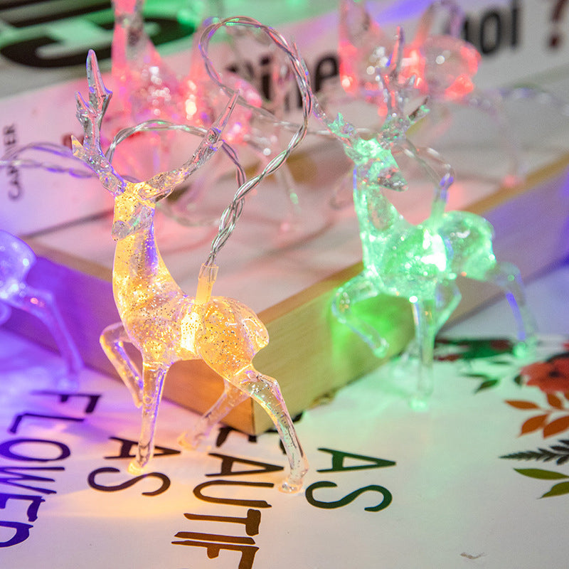 🦌 Christmas LED Reindeer String Lights | Cozy Glow