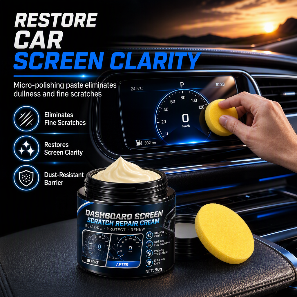 Car Dashboard & Center Console Scratch Polishing Cream