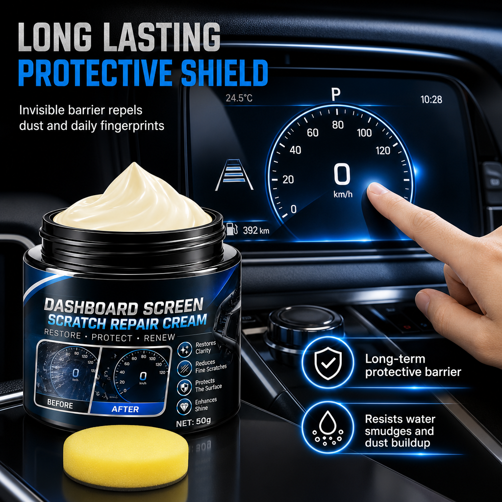 Car Dashboard & Center Console Scratch Polishing Cream