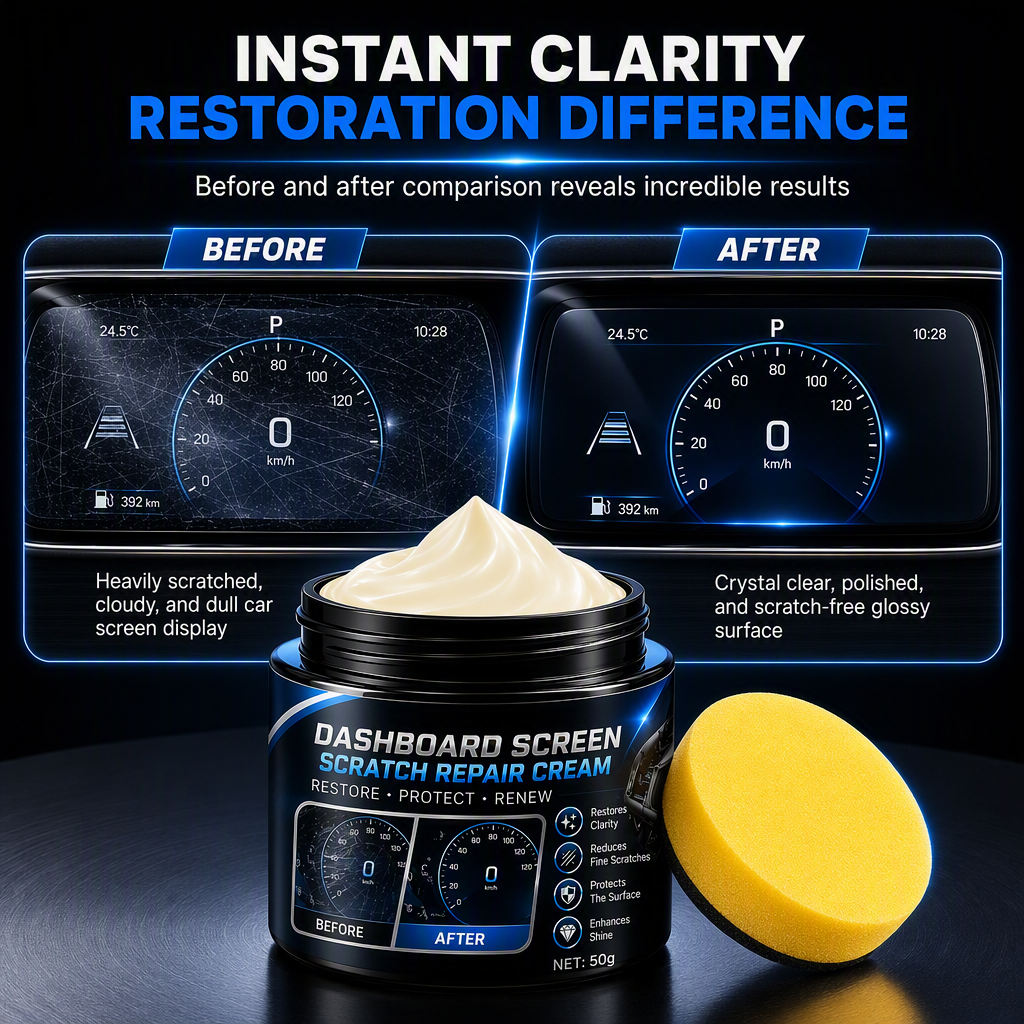 Car Dashboard & Center Console Scratch Polishing Cream