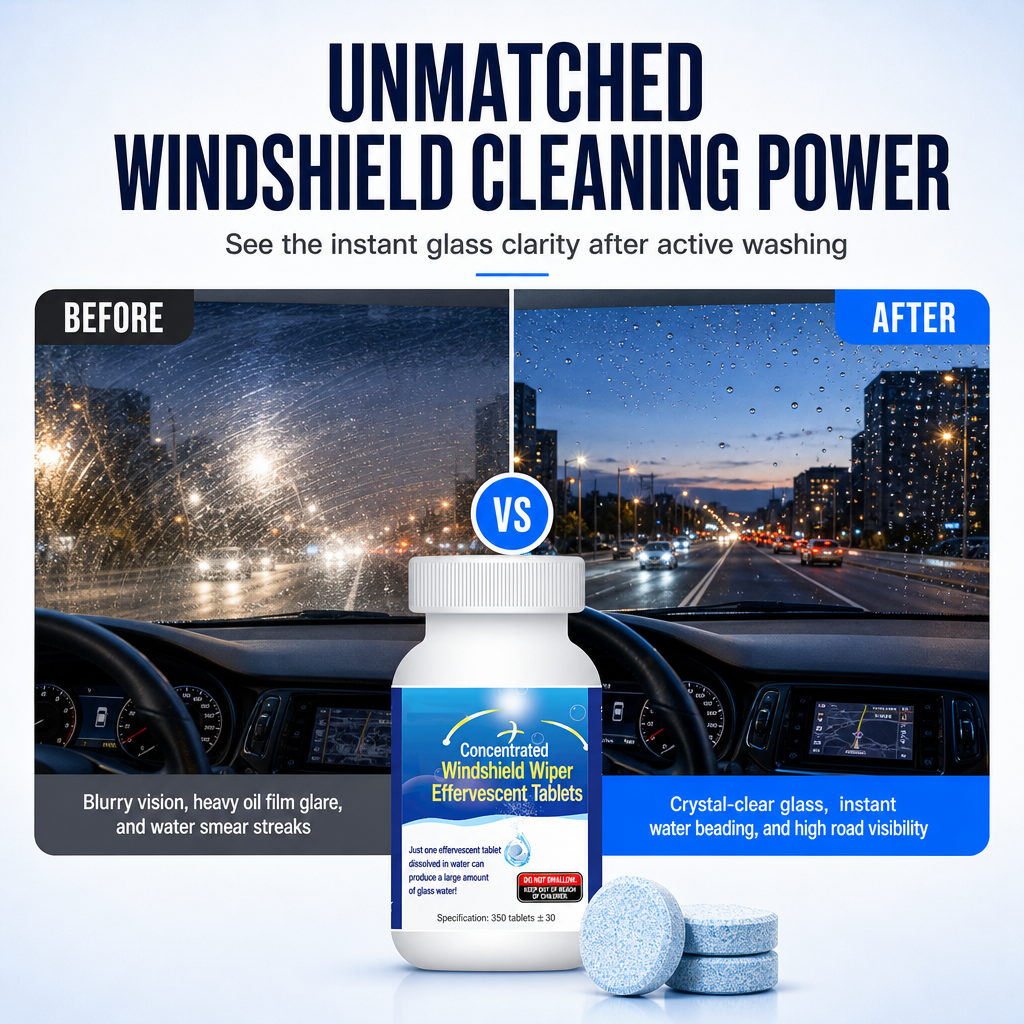 Car Windshield Washer Effervescent Tablets