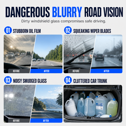Car Windshield Washer Effervescent Tablets